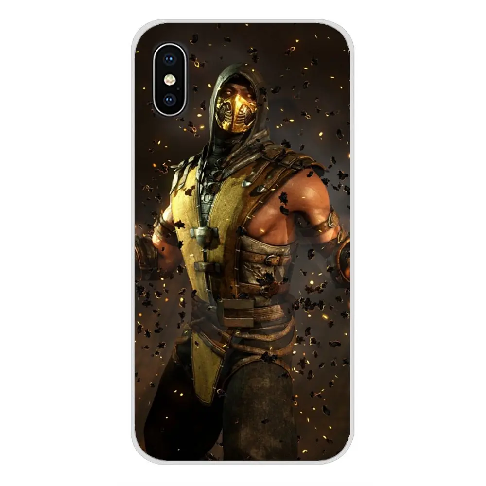 Для Huawei G7 G8 P7 P8 P9 P10 P20 P30 Lite Mini Pro P Smart Plus 2017 2018 2019 чехол на заказ Scorpion Sub Zero Mortal Kombat
