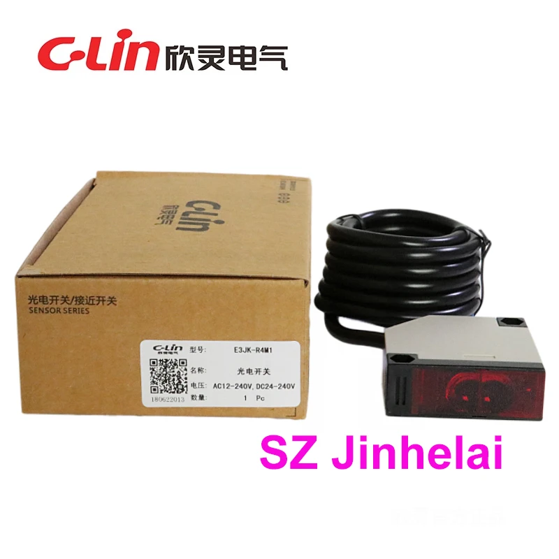 C-Lin E3JK-R4M1 Authentic original Photoelectric switch AC/DC12-240V | Обустройство дома