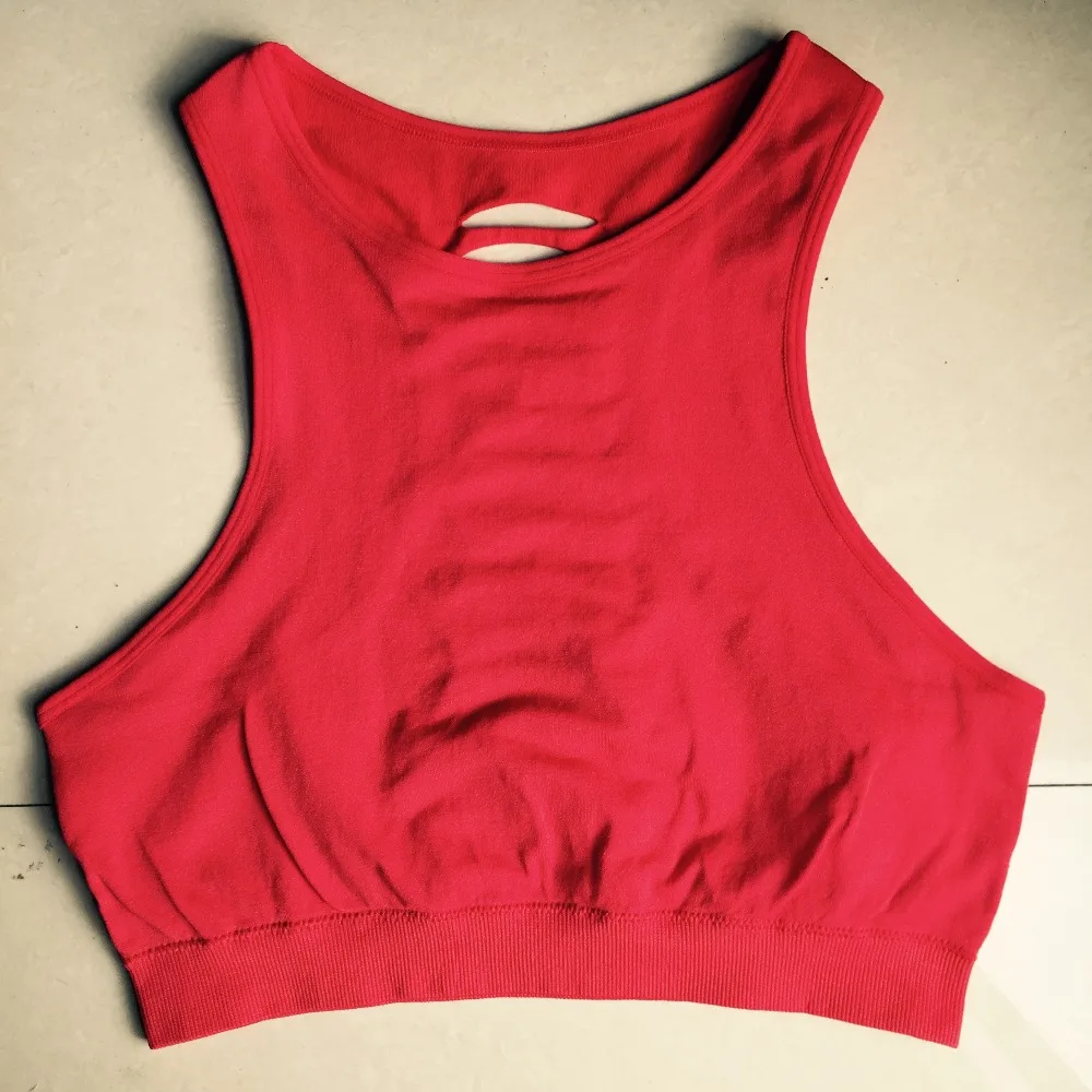 Для женщин active бесшовные сексуальный бюстгальтер Топы корректирующие Фитнес