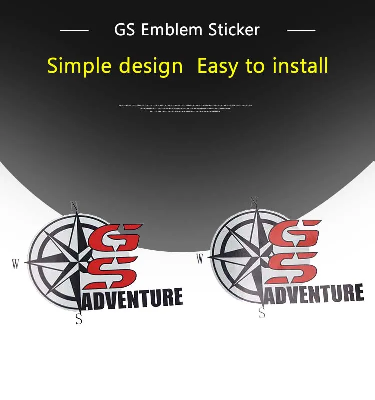 Наклейка с эмблемой KODASKIN GS для BMW F650GS F700GS F800GS R1200GS Adventure|Наклейки и стикеры| |