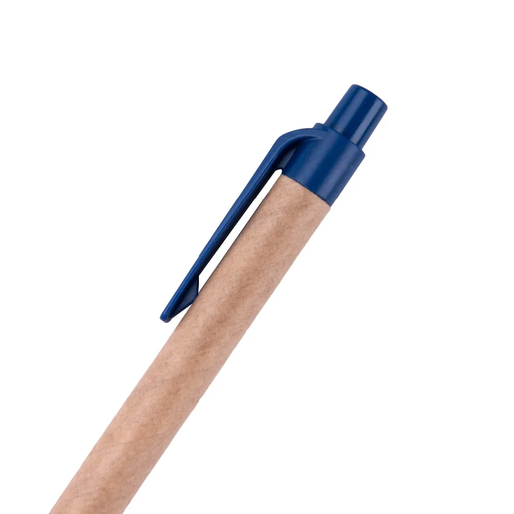 12 шт./компл. эко бумажная ручка пластиковый зажим зеленая концепция