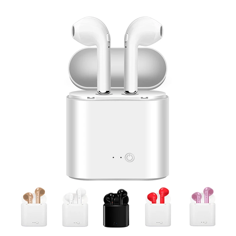 I7s TWS зарядка стерео наушники Bluetooth 5,0 гарнитура с зарядкой беспроводная гарнитура микрофон для всех смартфонов