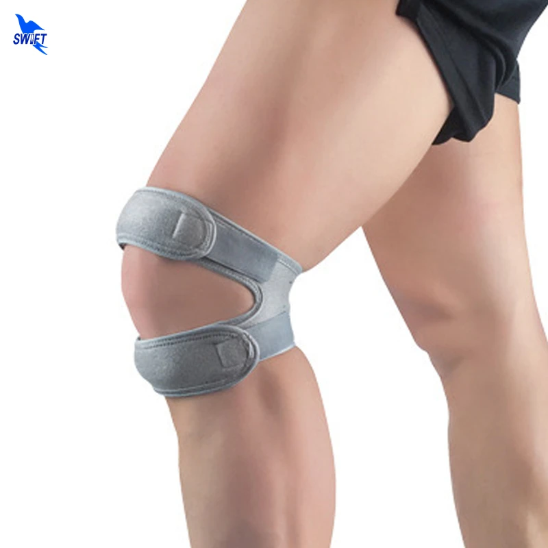 

1 Pair Adjustable Jumpers's Patella Knee Strap Tendon Support Band Kneecap Support Brace Pads Running Cycling Gym Outdoor Sports