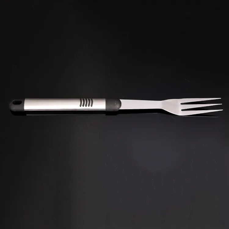 5Pcs/Set BBQ Tool Utensil SUS 304 Stainless Steel Sup-Quality Outdoor Accessorie Cooking Silicone Handle Barbecue Camping Grill |