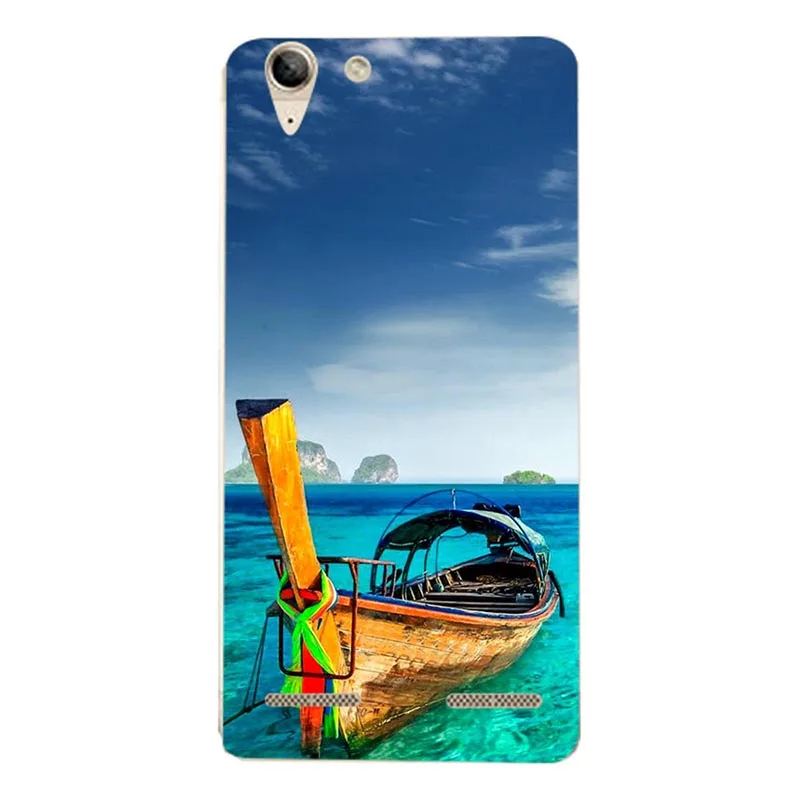 Модный чехол с рисунком для lenovo Vibe K5, lenovo K5 Plus, A6020, A6020a40, A6020a46, чехол для телефона с изображением кота и пейзажа