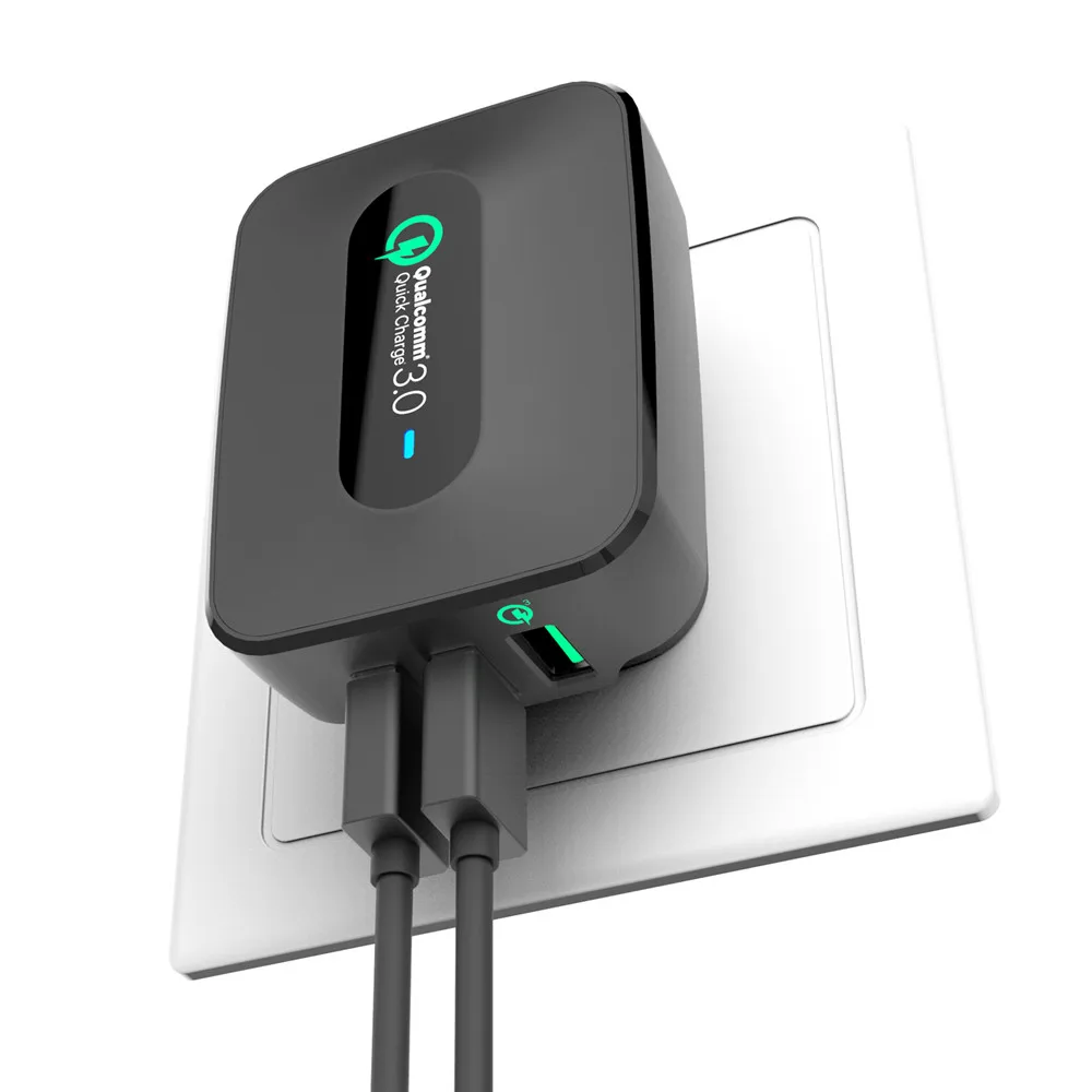 Youngable дорожный адаптер Быстрая зарядка 3 0 быстрое USB настенное зарядное