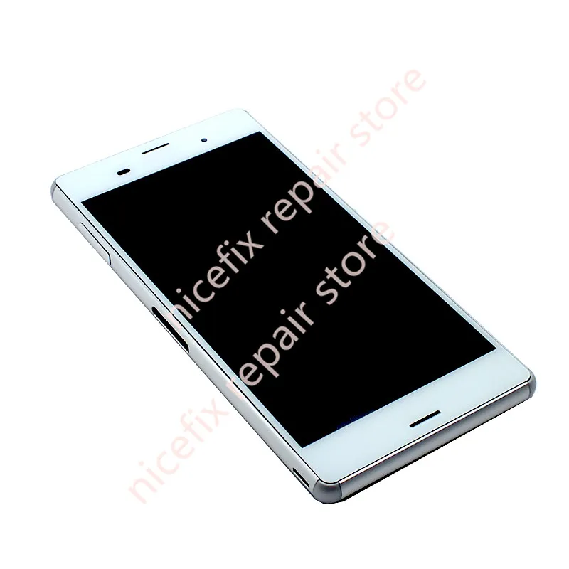 Сенсорный экран 5 2 дюйма с рамкой для SONY Xperia Z3 двойной ЖК-экран D6603 D6633 D6653 L55T |