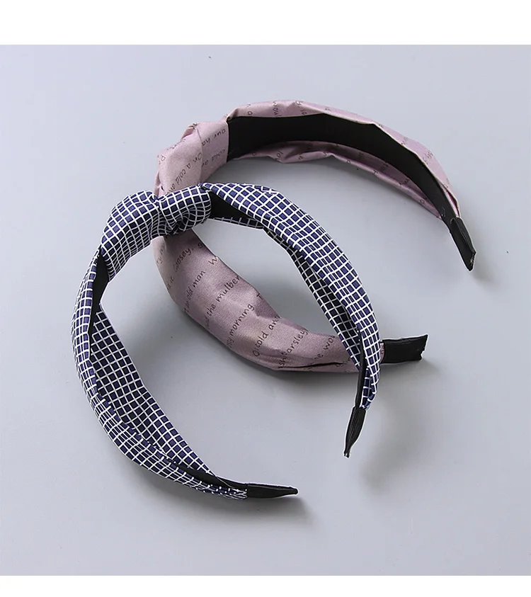New Fashion Girls Cute Cartoon Dot Flower Smile Face Cloth Headband Kids Birthday Gifts Hairbands Hair Bands Hair Accessories