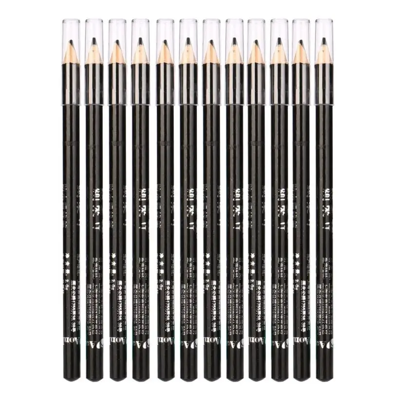 Подводка для глаз 2017 профессиональная 12 шт./компл. брендовая водостойкая жидкая