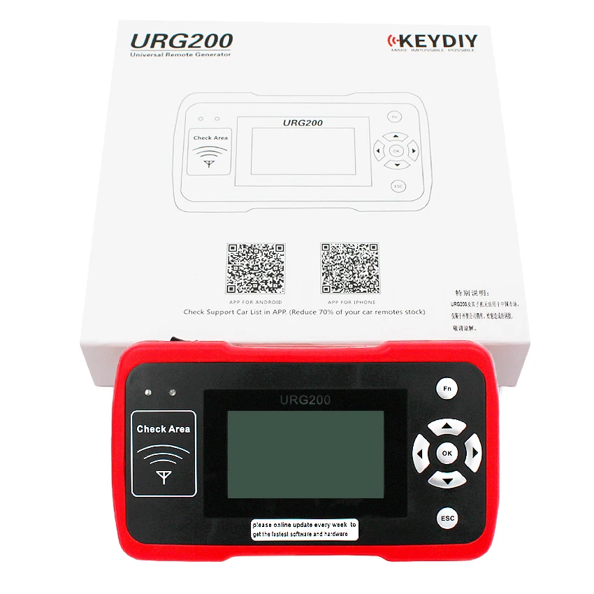 KEYDIY URG200 пульт дистанционного управления лучший инструмент для дистанционного управления мир та же функция с KD900 пульт дистанционного управления