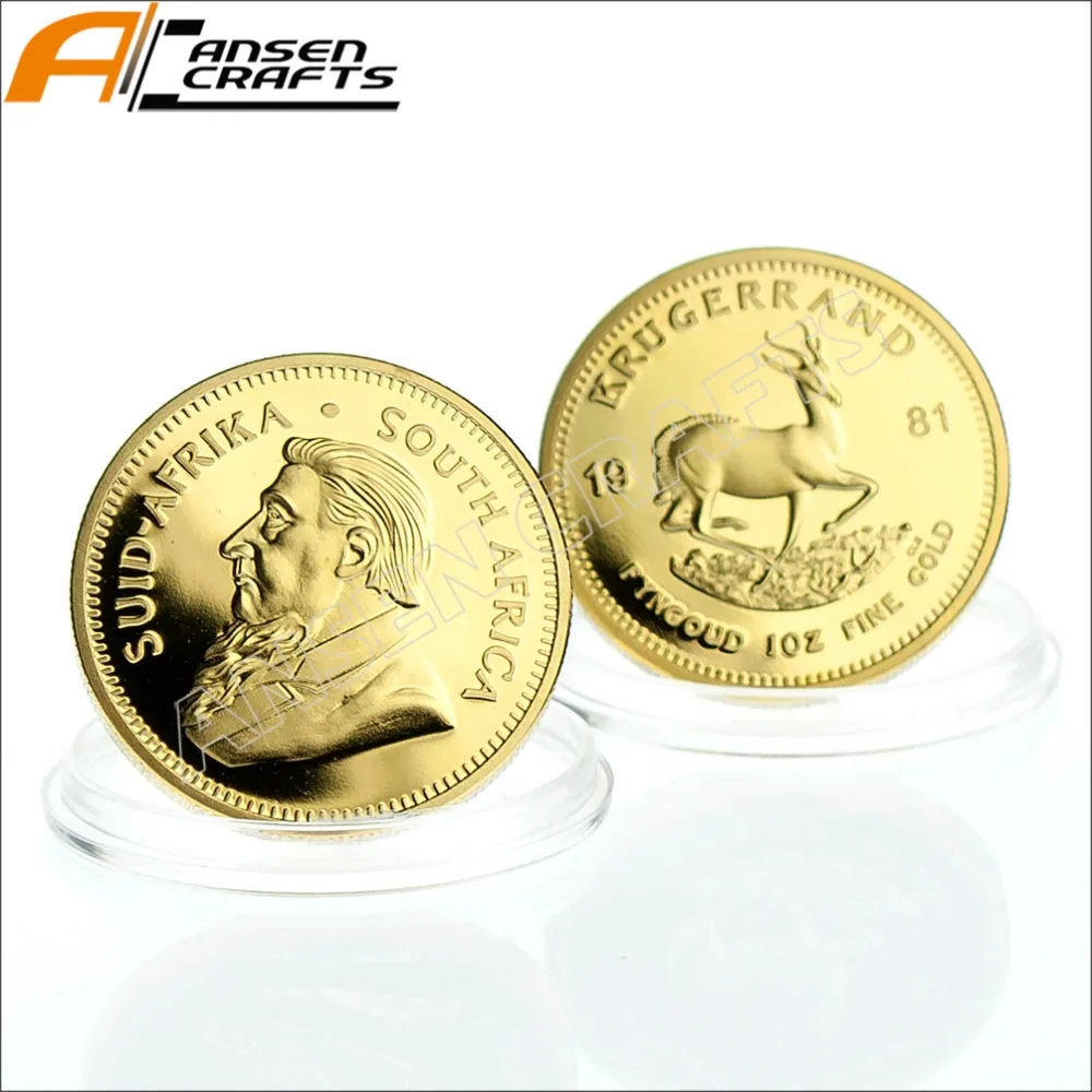Золотая монета Krugerrand 1 oz D32mm