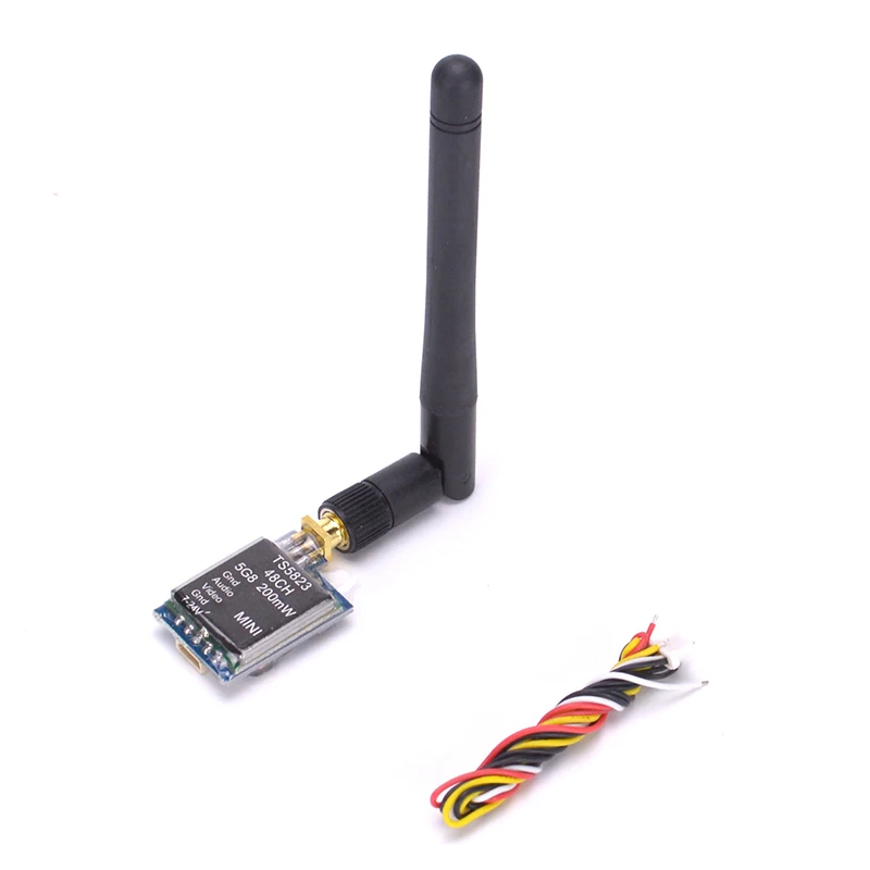 TS5823 5 8G 200mW 48CH AV передатчик модуль (TX) Mini 7 24V для мультироторов квадрокоптера RC