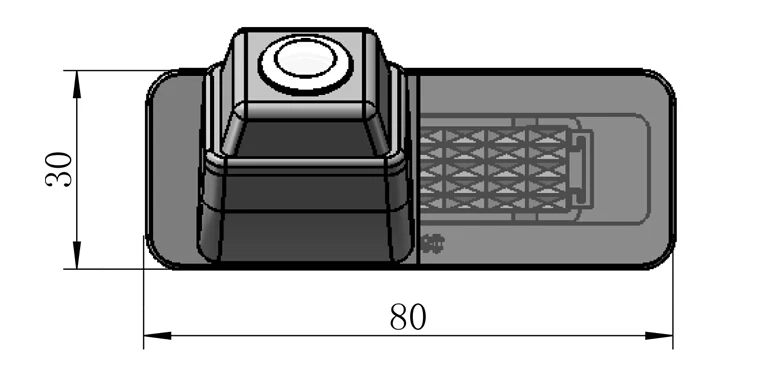 Фотокамера для парковки автомобиля/камера заднего вида Smart Fortwo / ED/камера
