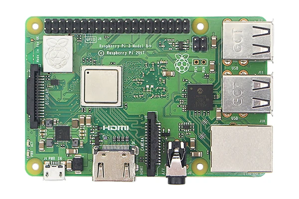 Raspberry Pi 3 Model B Plus с Wi-Fi и Bluetooth+ сенсорный экран 3,5 дюйма+ адаптер питания+ чехол+ теплоотвод для Pi 3 B Plus 3B