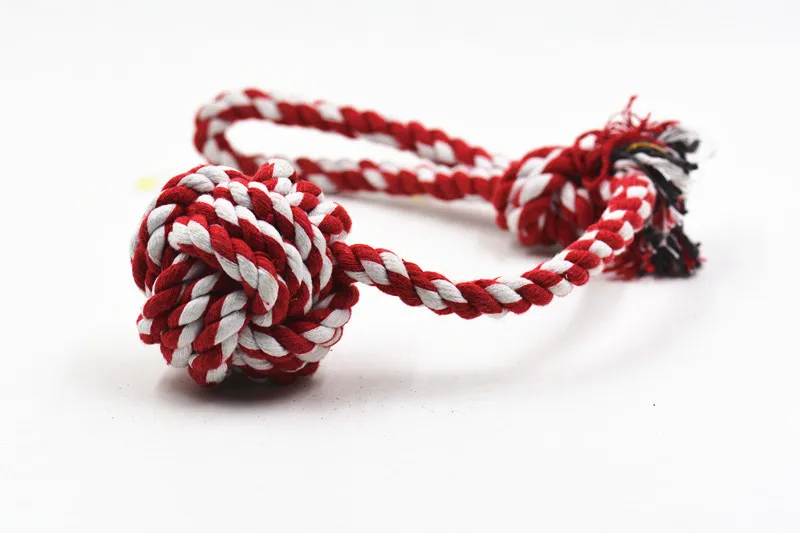 Прочная плетеная веревка для собак кошек щенков игрушки 30 см 40 жевательные