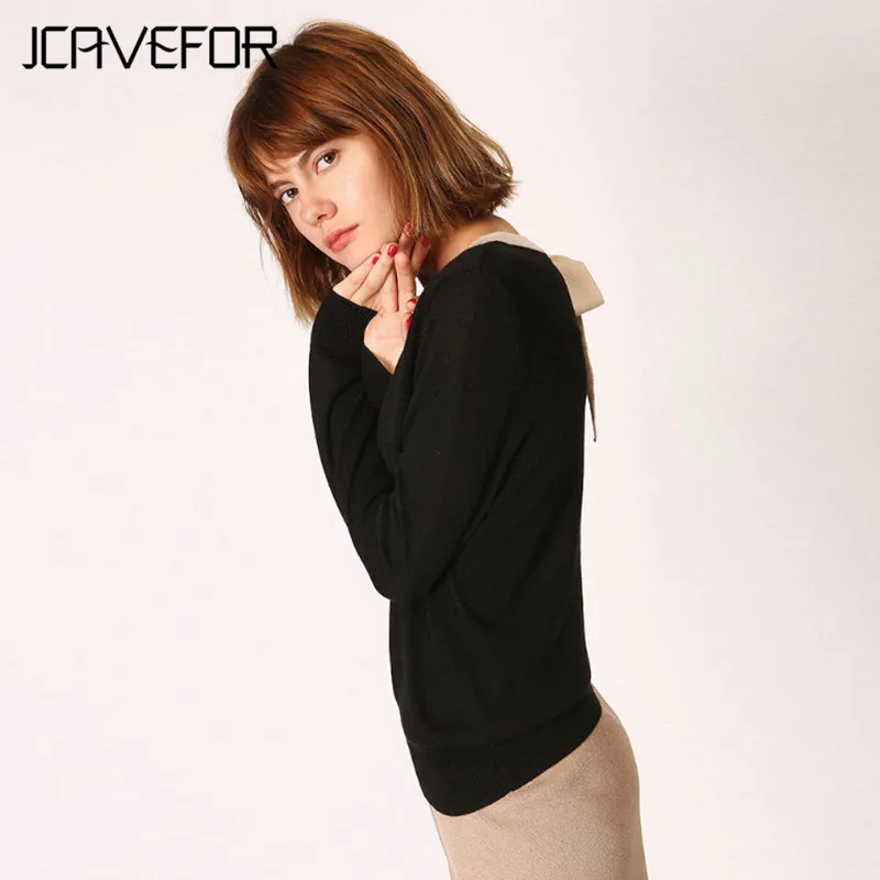 Повседневное Вязание Зимняя шерстяная одежда свитер Для женщин свободные o