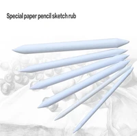 6pcslot professional white sketch color transition eraser paper pen paper rub use for pastel pencil painting art supplies