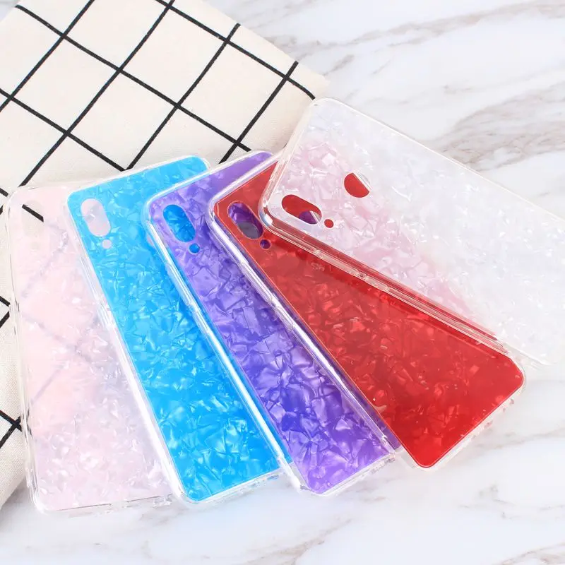 Для huawei P20 Lite женщин роскошный блеск Чехол для P9 мини Красный Розовый Белый Мульти