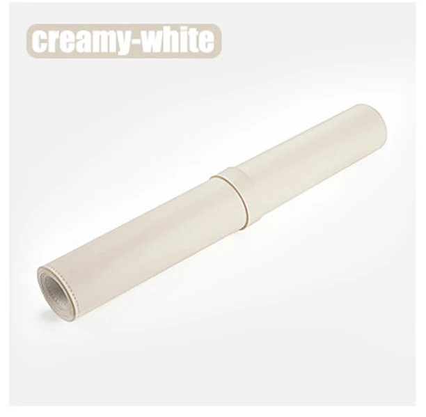 creamy-white 1200*600 мм большой игровой коврик для мыши с запирающимся краем из искусственной кожи, коврик для мыши с двойным использованием спереди и сзади, коврик для мыши, офисный Настольный Ноутбук, большой коврик для мыши - Цвет: creamy-white