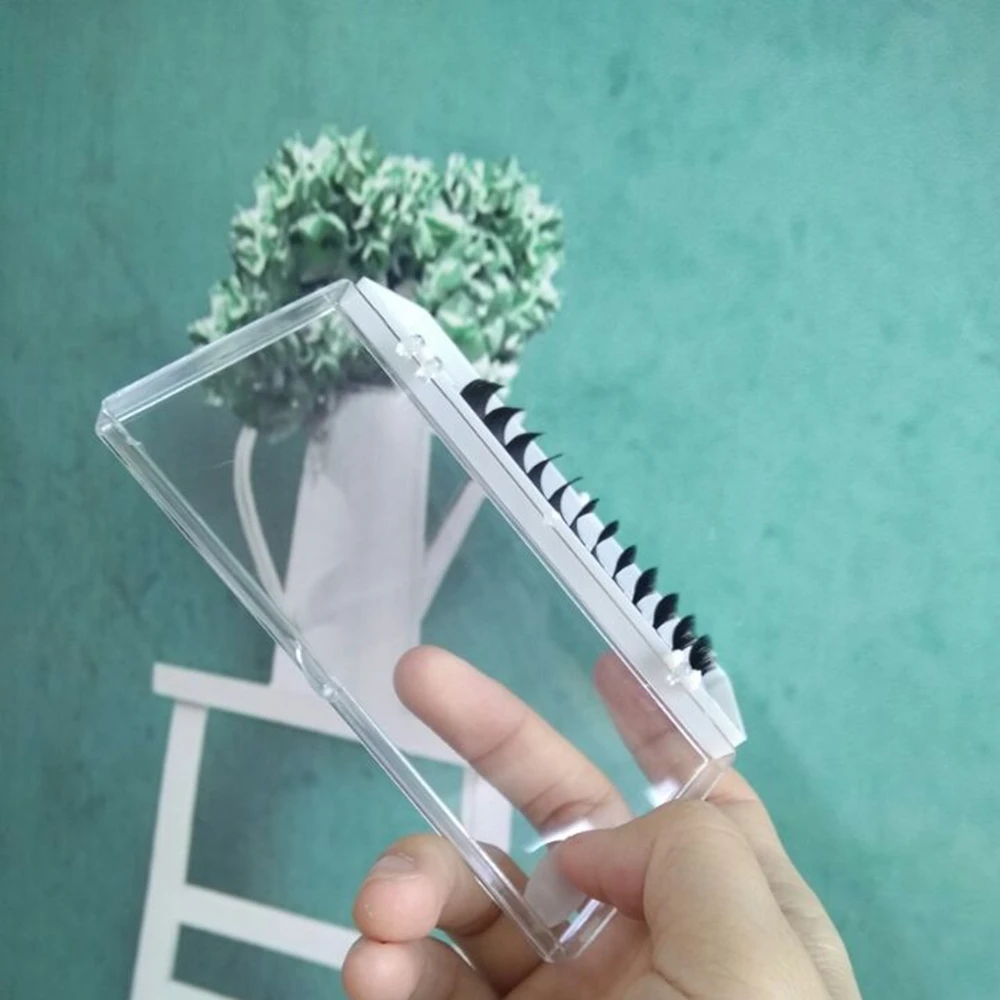 Южнокорейские шелковые Индивидуальные Накладные ресницы плоские Ресницы C D L