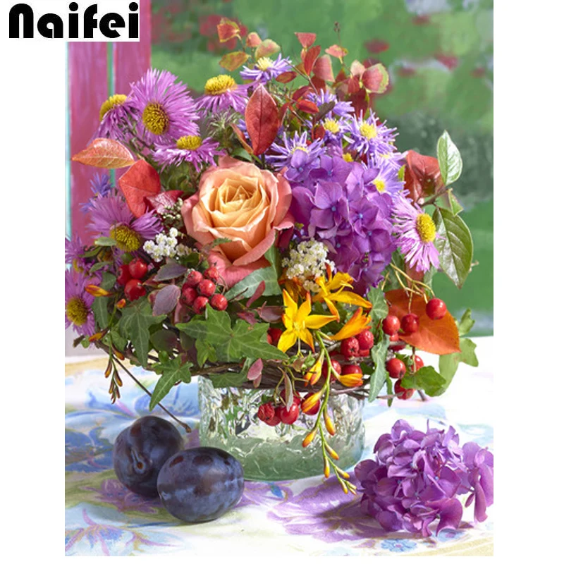 Алмазная картина полный дисплей из страз цветок алмазная вышивка для детей 5d