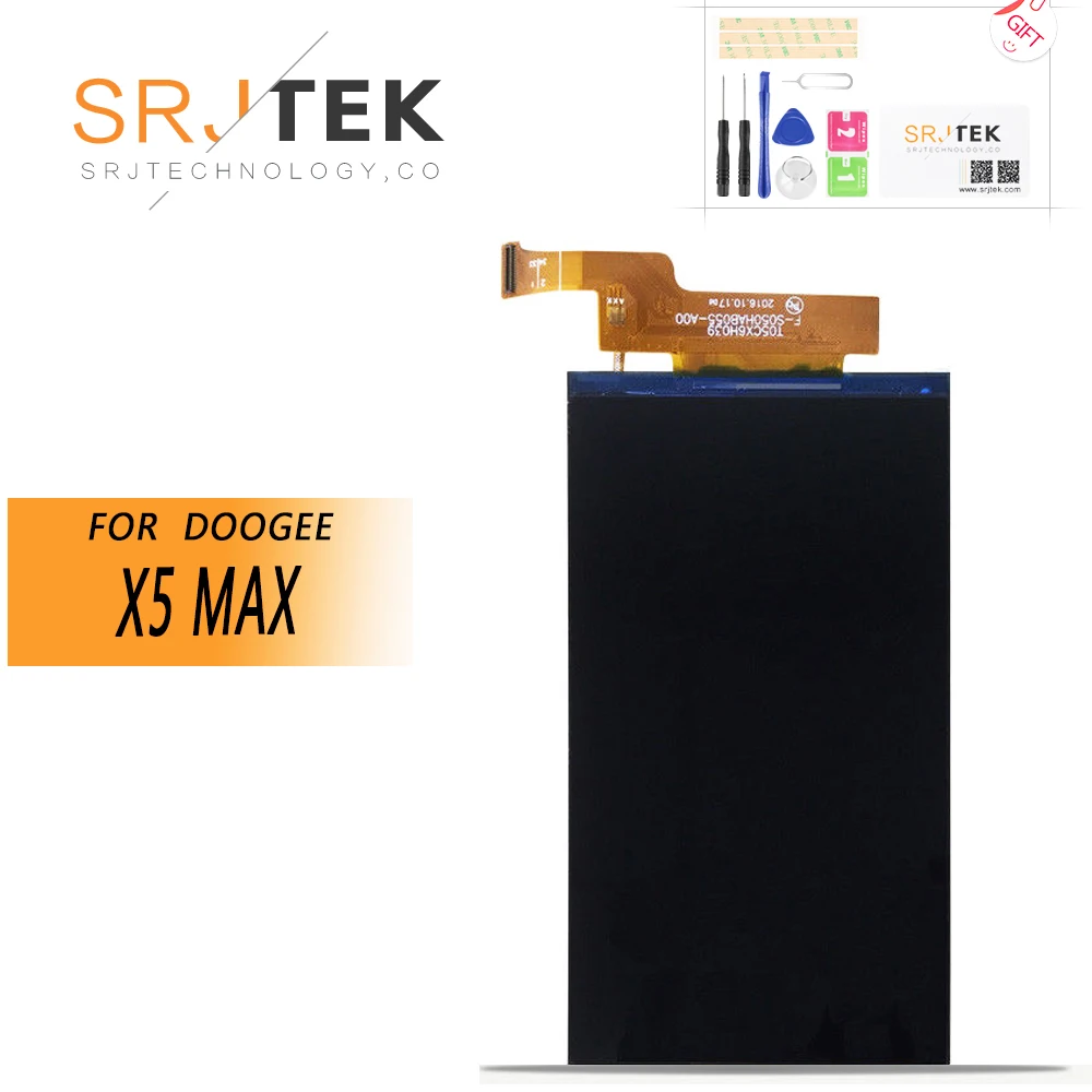 5 0 ''Для Doogee X5 Max/X5 Max Pro ЖК-дисплей + сенсорный экран ЖК-дигитайзер Замена Для