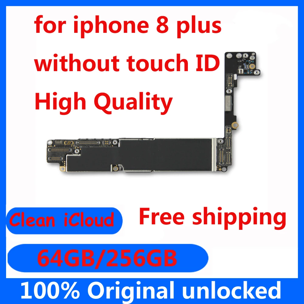 Оригинальная материнская плата для iphone 8 plus 64 Гб 256 ГБ Заводская разблокированная