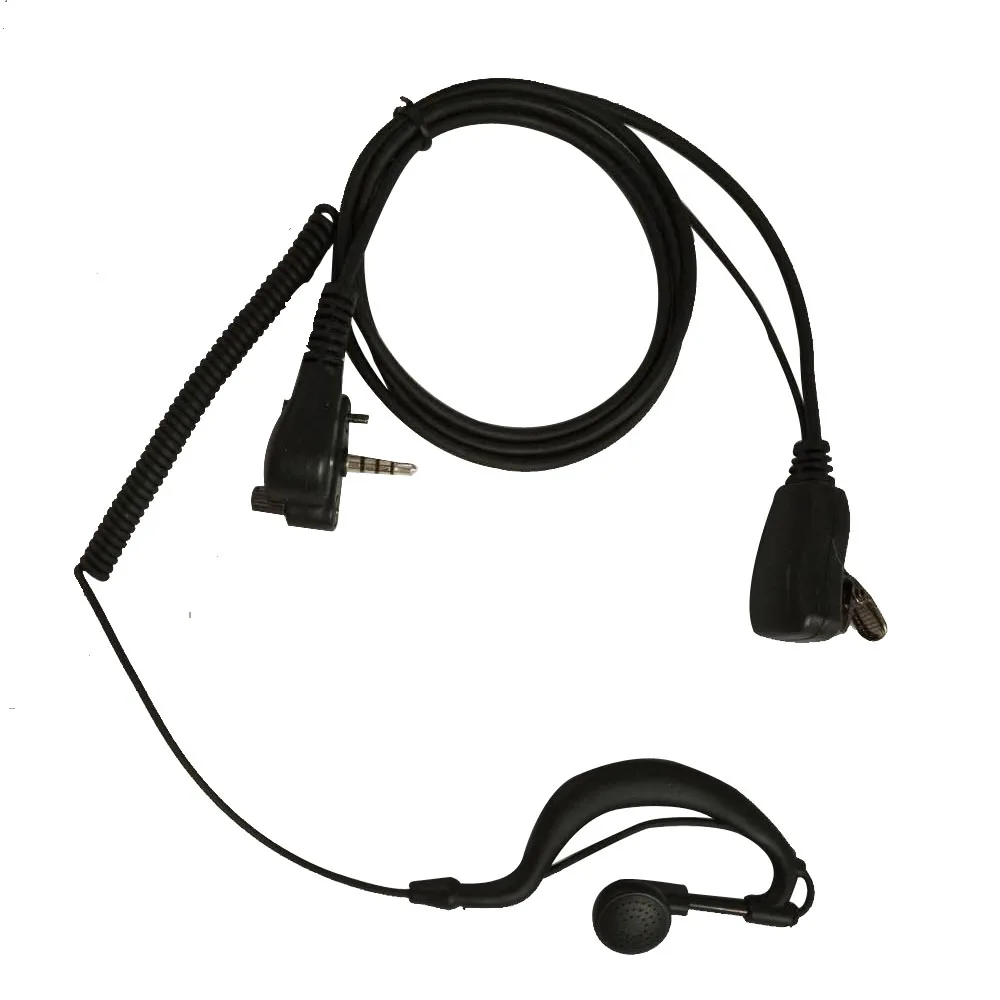 XQF Earpiece Headset with PTT for For Vertex Standard VX131 VX230 VX231 VX261 walkie talkie | Мобильные телефоны и