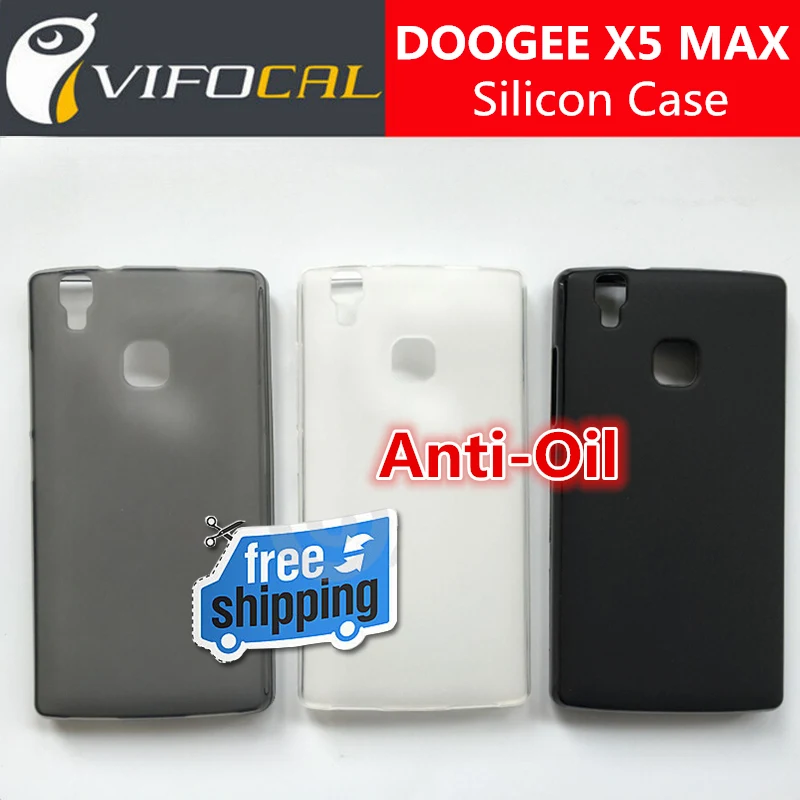 DOOGEE X5 MAX Pro Case Silicon Matte TPU 100% Original Comfortable Protector Back Cover For DOOGEE X5 MAX Mobile Phone