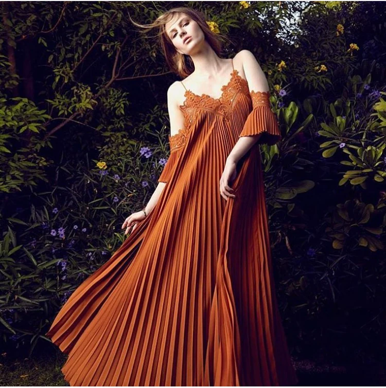 2018 богемное Стильное женское пляжное шифоновое очаровательное Плиссированное