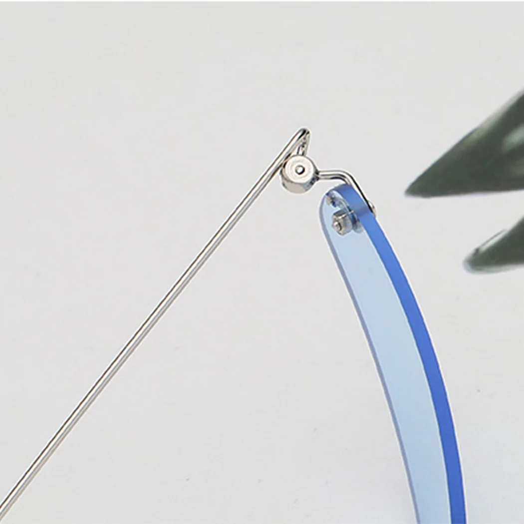 Винтажные прямоугольные солнцезащитные очки без оправы, женские мужские маленькие узкие солнцезащитные очки, Дамская Металлическая оправа, прозрачные линзы, красные оттенки