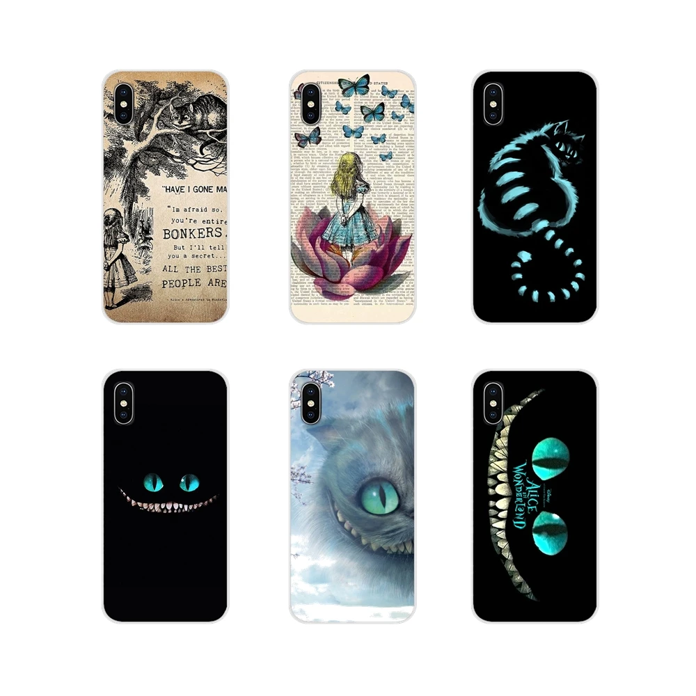 Модный чехол для телефона Xiaomi Mi4 Mi5 Mi5S Mi6 Mi A1 A2 5X 6X 8 9 Lite SE Pro Max Mix 2 3 2S Алиса в стране