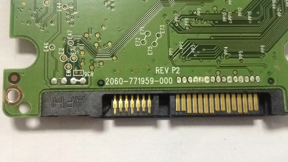 1 шт./лот HDD PCB Логическая плата/номер платы: 2060 771959 000 REV P2 хорошее качество|board