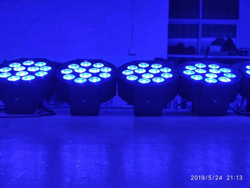 RGBW 7X12 Вт Светодиодный светильник с плоским паром dmx512 контрольный сценический диско-светильник/светодиодный светильник для мытья dj оборудование