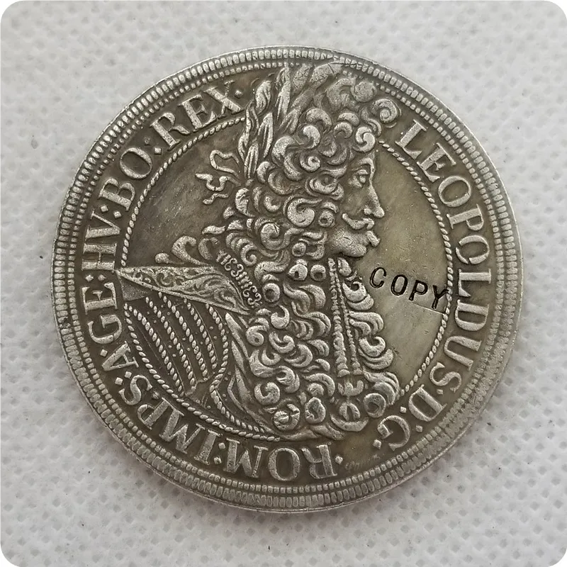 1695 1698 австрийский Taler Монета КОПИЯ памятные монеты-копия монет медаль