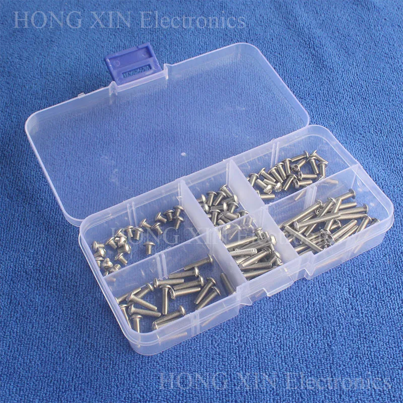 Метрическая головка с шестигранной головкой M3 винты резьбой из нержавеющей