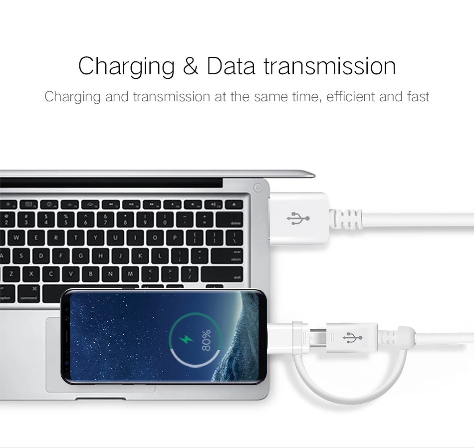 Samsung 2 в 1 микро USB Тип Кабеля C быстрой Зарядное устройство Note9 S8 S8 плюс note8 S9 S9 плюс C5pro C7pro C9pro S6 S7 край Note5