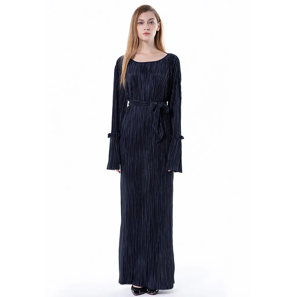 Dubai Style Lace Trim Black Abaya Fake Two Pieces Jilbab Pakistani Muslim Dress Women Islam Burqa Ramadan Islamic Clothing a0318 |