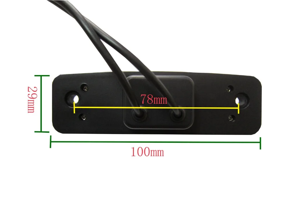 Бесплатная доставка! Автомобильная парковочная CCD камера заднего вида для Subaru