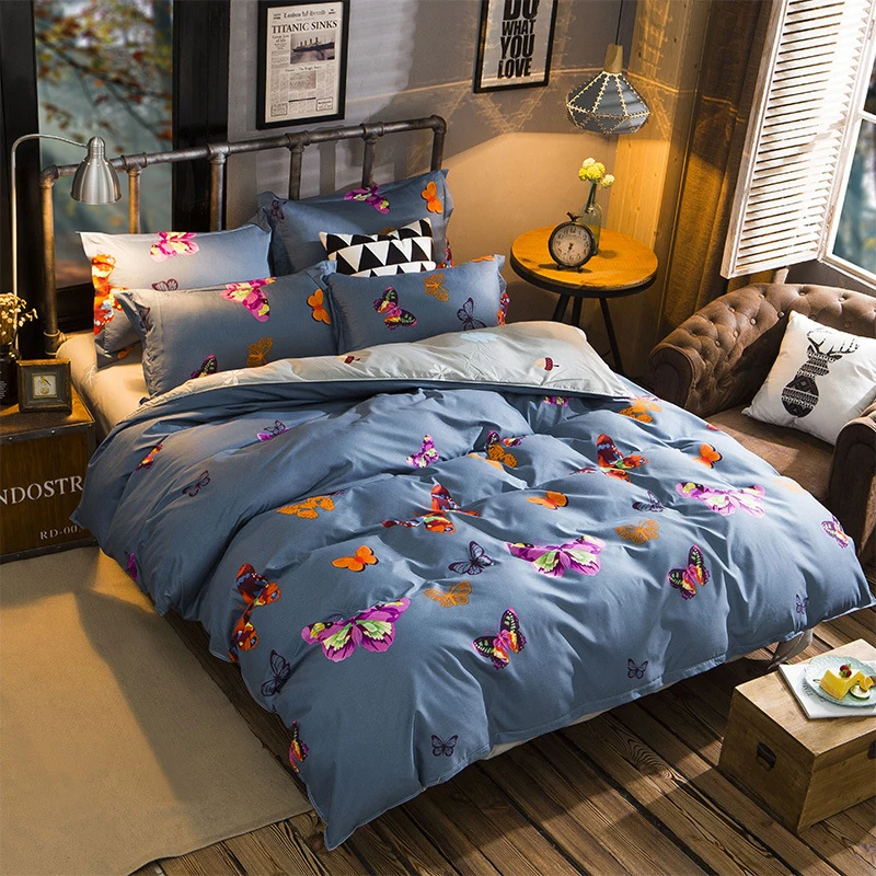 3/4 шт. Комплект постельного белья из мягкого белья|Комплекты белья| |