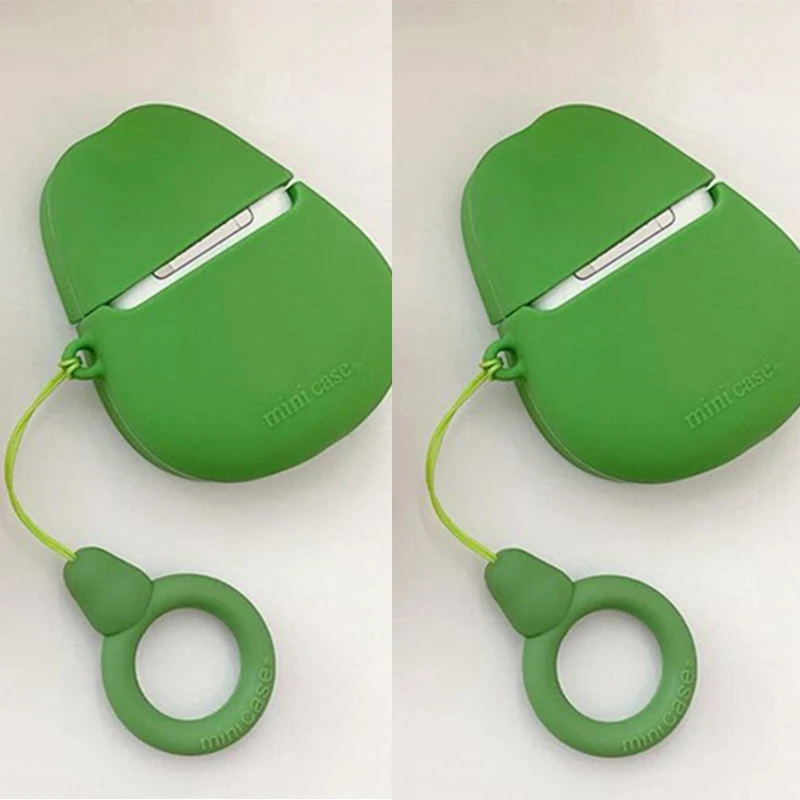 Чехол s для AirPods Pro 2 1 мягкий симпатичный чехол из ТПУ с рисунком авокадо Air Pods