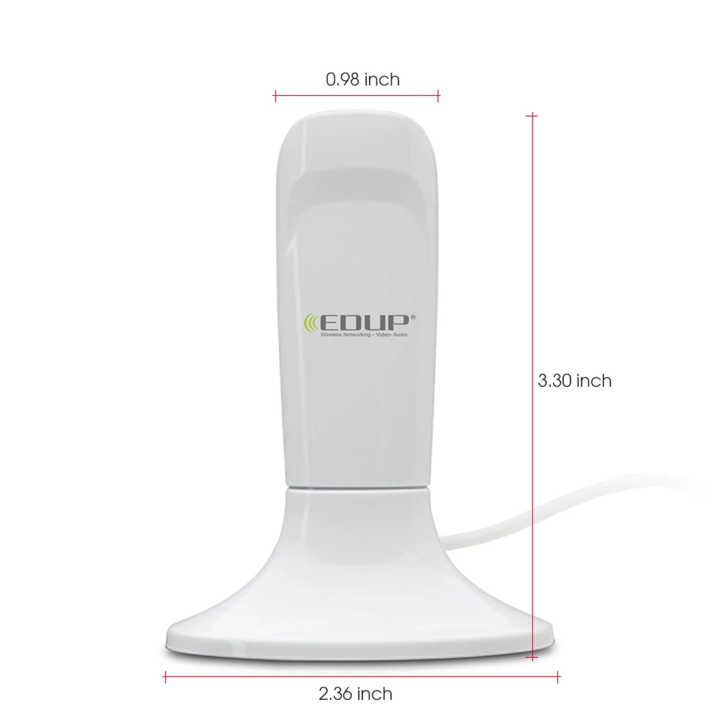 EDUP 2,4 ГГц и 5 ГГц usb wifi адаптер 600 Мбит/с 1,2 м расширение usb кабель на основе usb Ethernet адаптер Высокое качество Wi-Fi приемник