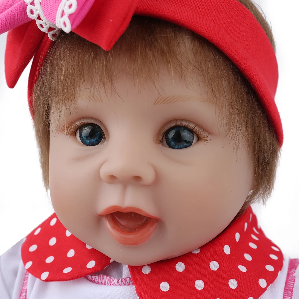 KAYDORA 16 дюймов 40 см силиконовые куклы для новорожденных Одежда &quotlifelike&quot