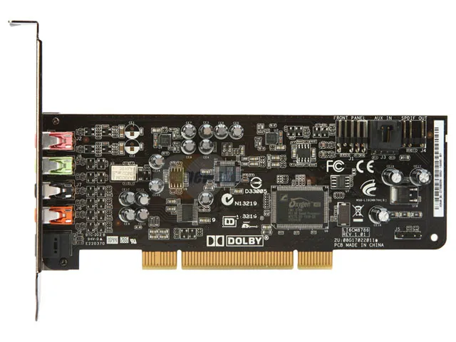 (Б/у) оригинал для звуковой карты XONAR DG PCI 5 1 100% Протестировано хорошо!|Звуковые