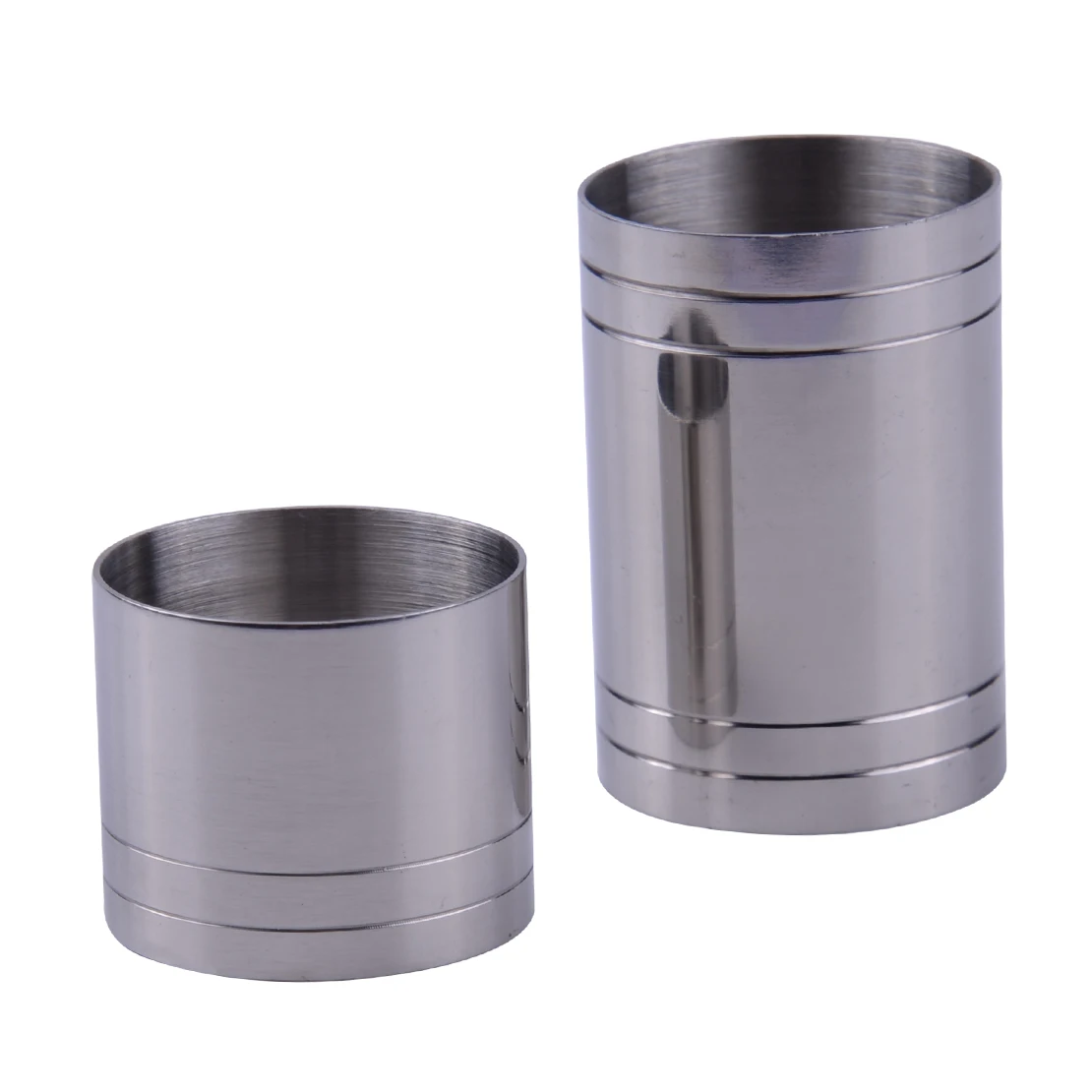 

LETAOSK 25ml 50ml Bar Jigger Spirit Shot Wine Measures Cups Bar Cafe Tool Thimble Stainless Measures