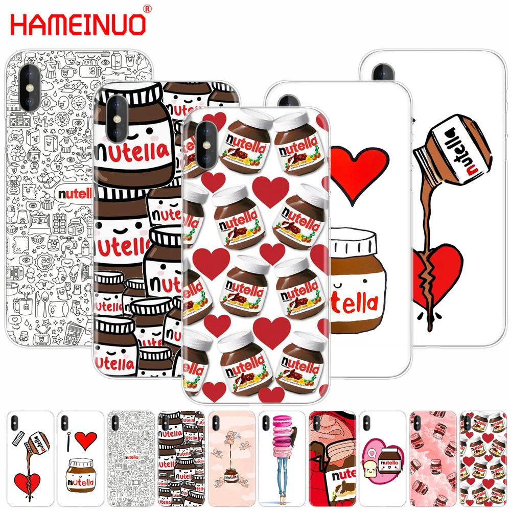 Чехол для мобильного телефона HAMEINUO шоколадная еда Tumblr Nutella чехол iphone X 8 7 6 4 5 6s plus SE