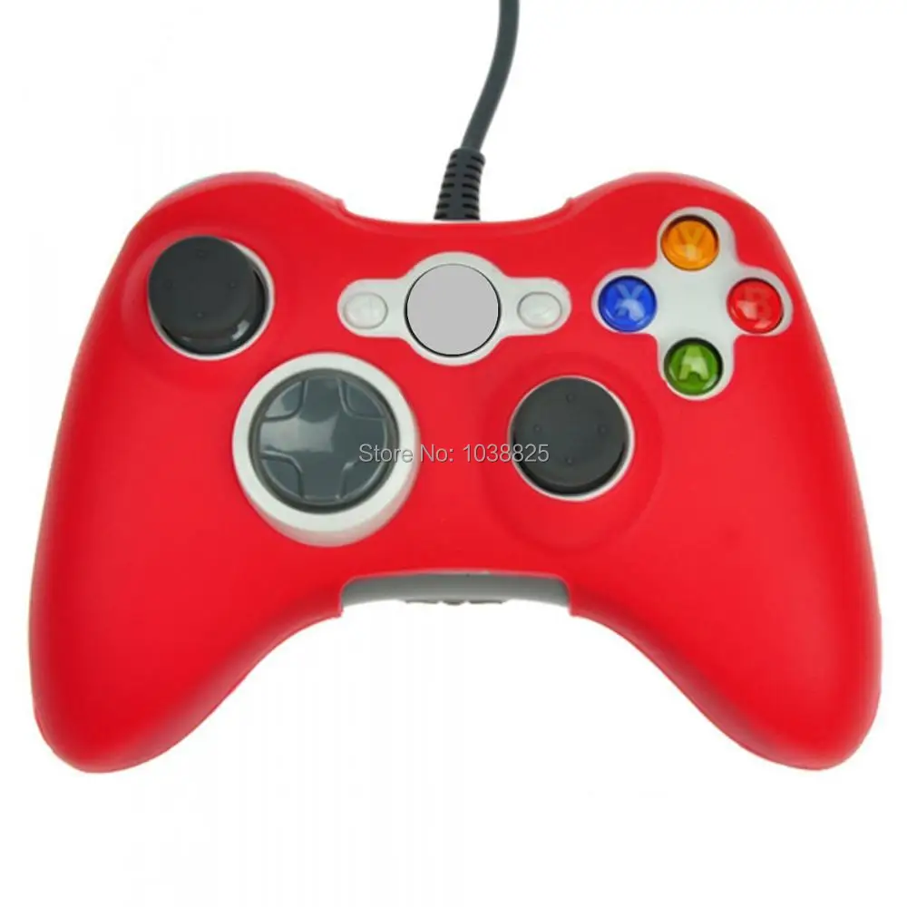 Защитный силиконовый чехол мягкий для XBOX 360 контроллер тонкий геймпад|Запасные
