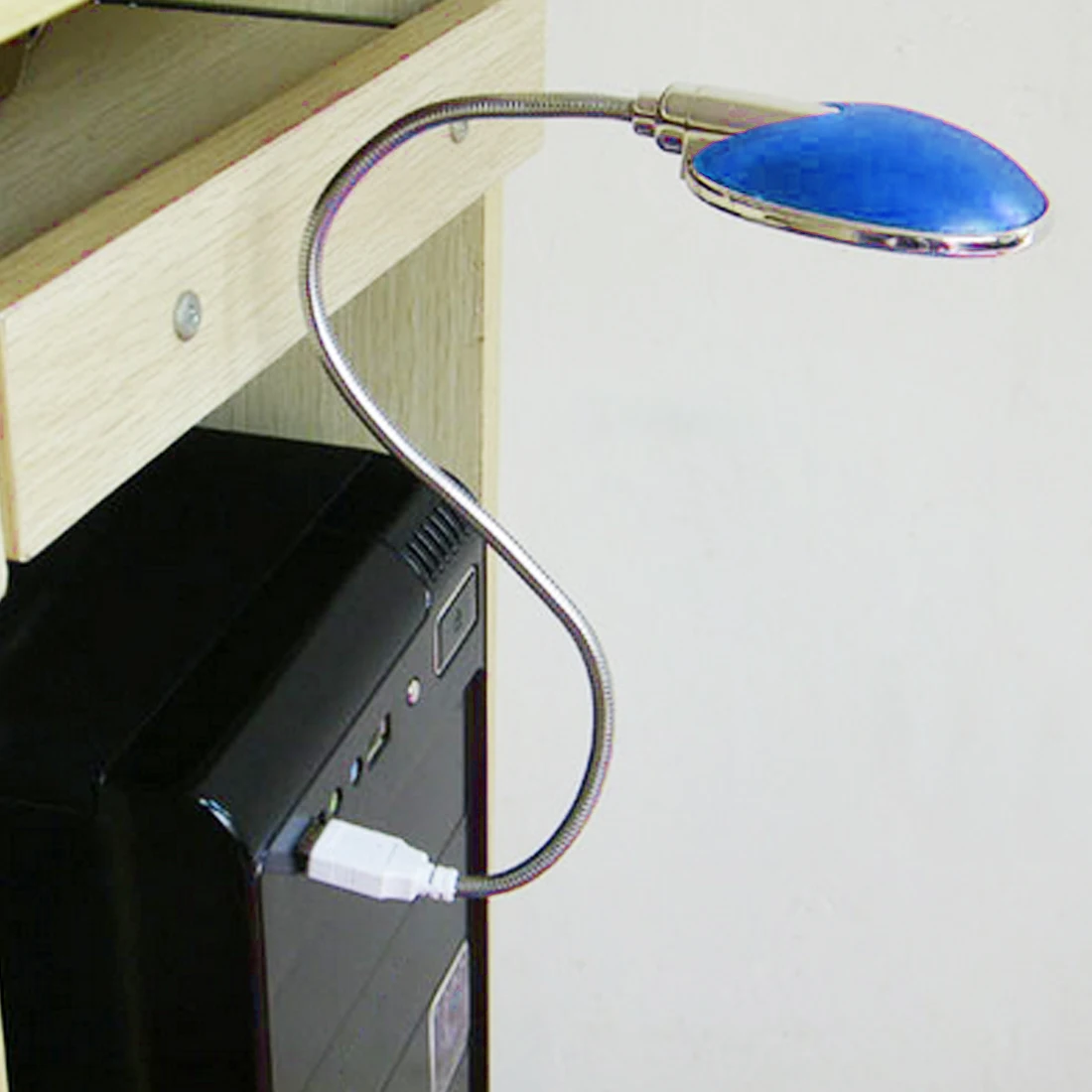 1 шт. Новинка USB 13 светодиодный белый светильник Гибкая Настольная лампа для ПК