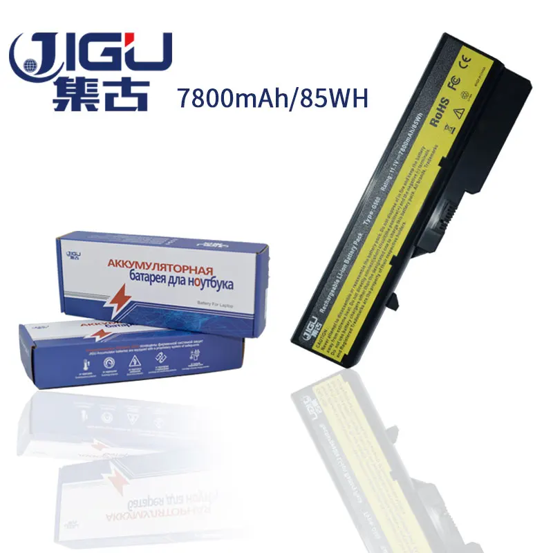 JIGU 9CELLS Battery For Lenovo IdeaPad G460 G460A G460L G560 V360 Z460 Z465 Z560 Z565 57Y6454 57Y6455 L09S6Y02 LO9L6Y02 LO9S6Y02 - купить по