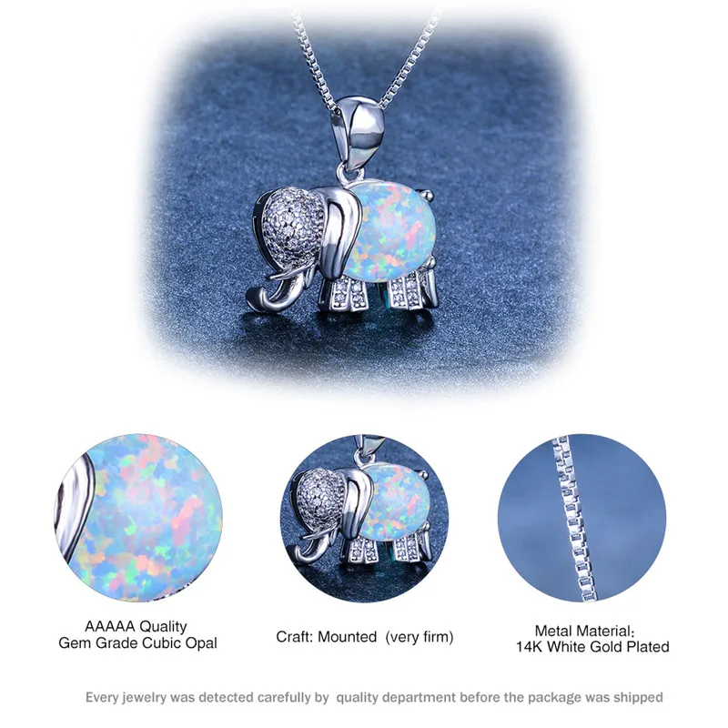 Женское ожерелье с подвеской в виде слона стиле бохо модные ожерелья серебряного